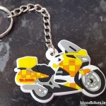 Blood Bikes keychain - bloodbikes.ie
