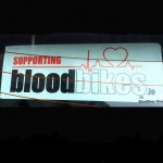 Bloodbikes Car windscreen sticker (Supporting Blood Bikes)