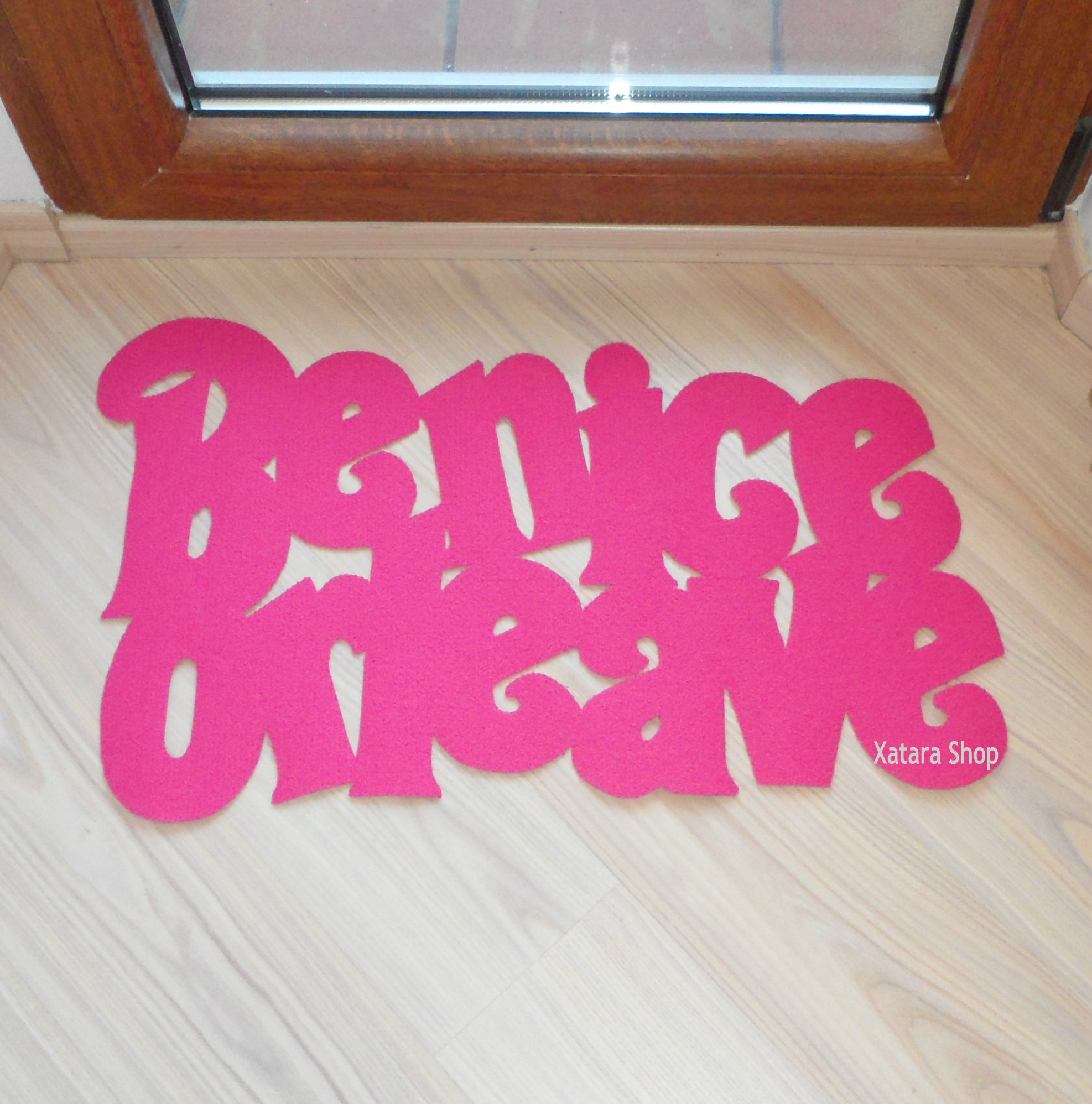 Be Nice Or Leave Floormat Special Home Decor Welcome Mat Sign