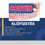 Előfizetés - Corvin rejtvénymagazin - 3 hónap (2024. április, május, június) - Romániába