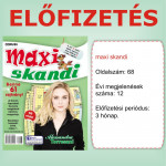 Előfizetés - Maxi Skandi - 3 hónap (2022. április, május, június) - Romániába