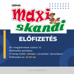 Előfizetés - Maxi Skandi - 3 hónap (2023. október, november, december) - Romániába