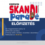 Előfizetés - Skandi Parádé - 3 hónap (2023. október, november, december) - Romániába