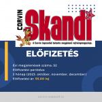 Előfizetés – Skandi – 3 hónap (2023. október, november, december)- Romániába
