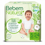 Scutece copii BEBEM Natural (11-18 kg), NR. 5