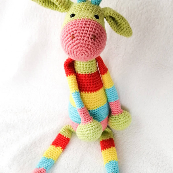 Vixie handmade girafă amigurumi 