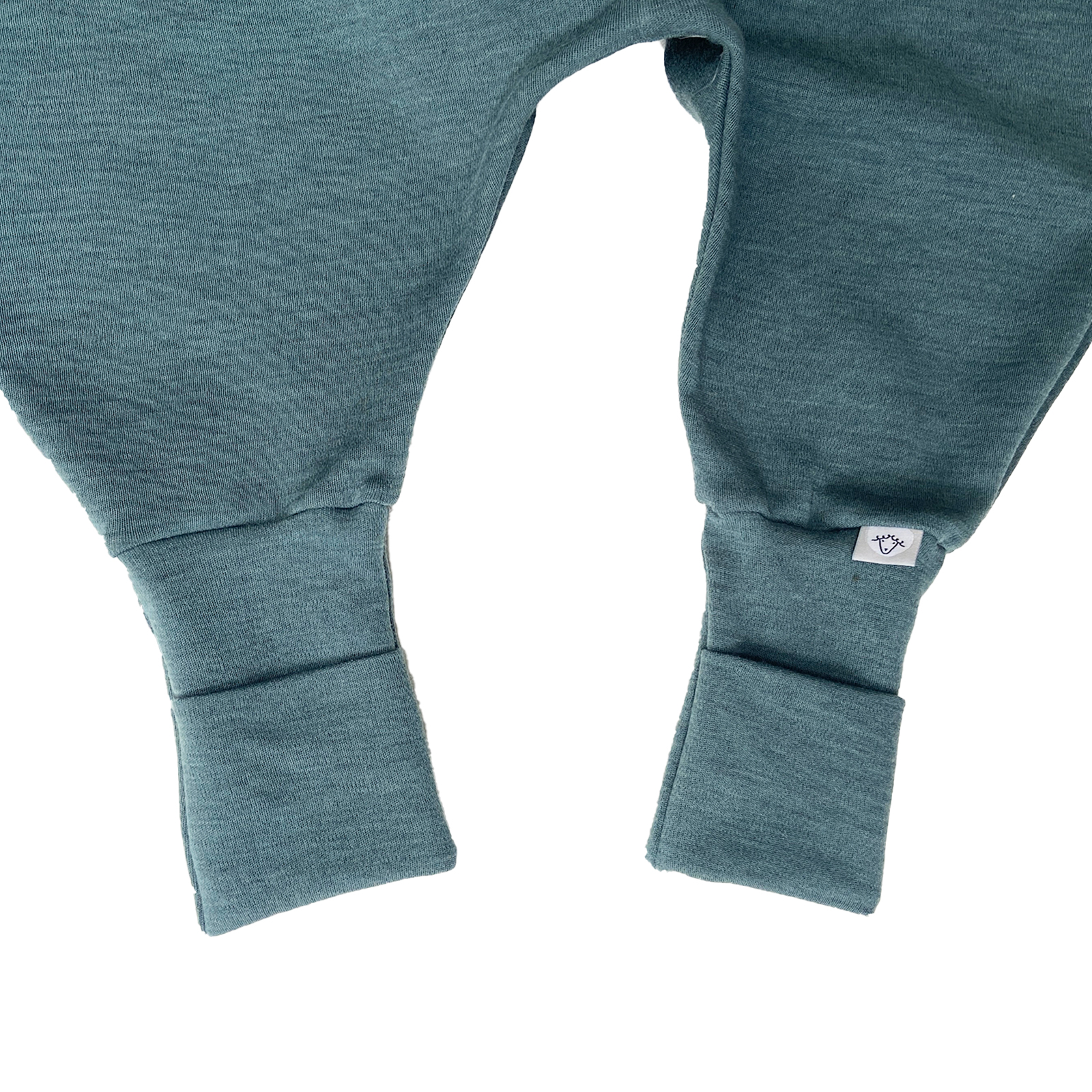Sac de dormit din lână merinos interlock 100% - verde petrol, 4