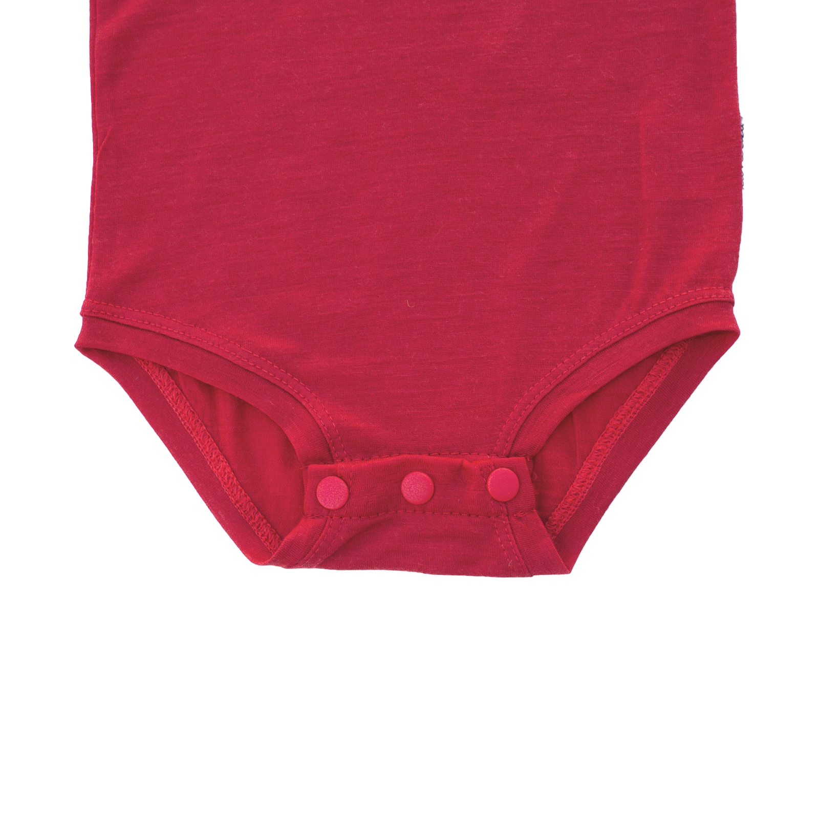 Body cu m&acirc;necă scurtă/lungă, l&acirc;nă merinos 100% roșu, 3