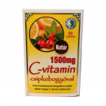 Natúr C-vitamin 1500 mg csipkebogyóval - 60db
