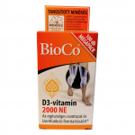 BioCo D3-vitamin 2000IU tabletta – 100db