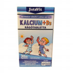 Calciu + Vitamina D3 30 comp.masticabile - JutaVit