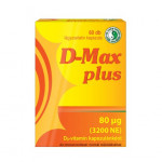 D-Max Plus D3-vitamin kapszula - 60db