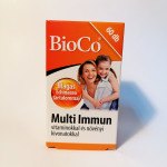 Multi immun cu vitamine și extracte din plante 60 tabl. - BioCo