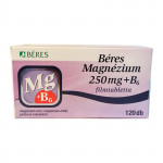 Magneziu 250mg + vitamina B6 120 tabl. - Béres