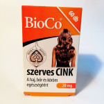 Zinc organic 20mg - 60 tabl. - BioCo