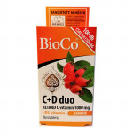 Vitamina C 1000mg + vitamina D 2000UI 100 tabl. - BioCo