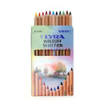 LYRA Super Ferby Waldorf set de creioane groase cu 12 culori