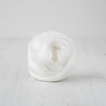 Lână, trandafir - Natural White (Alb natural)