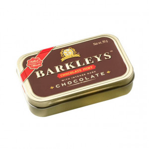 Dropsuri mentolate Barkleys cu aroma de ciocolata si menta 50g