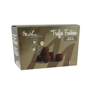 Trufe din ciocolata cu Sampanie Mathez Fantaisie  250g