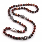 Natural Stone Freshwater Pearl Necklace
