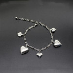 Stainless Steel Heart Bracelet 