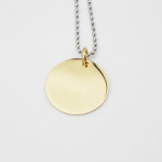Gold Plated Stainless Steel Necklace 