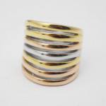 Stainless Steel Multicolor Ring