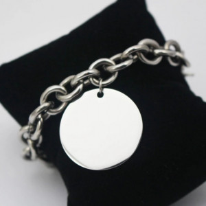 Stainless Steel Charm Bracelet 
