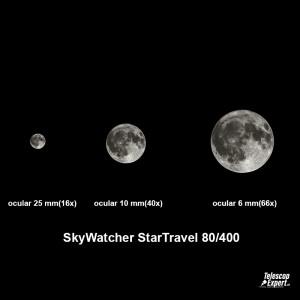 Telescop refractor SkyWatcher StarTravel 80/400 EQ1