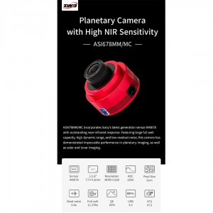 Camera CCD ZWO ASI 678