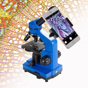 Microscop biologic pentru copii BioLight 100 Azure (40-400x)