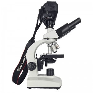 Adaptor foto DSLR pentru microscop biologic set 1