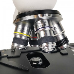 Microscop biologic Lacerta Travel (40x - 1000x) 