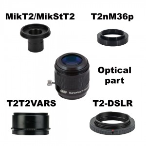 Adaptor foto APS-C DSLR pentru microscop Full-frame
