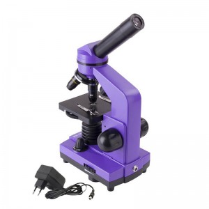 Microscop biologic pentru copii BioLight 100 Amethyst (40-400x)