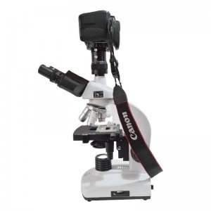 Adaptor foto DSLR pentru microscop biologic set 1 FF