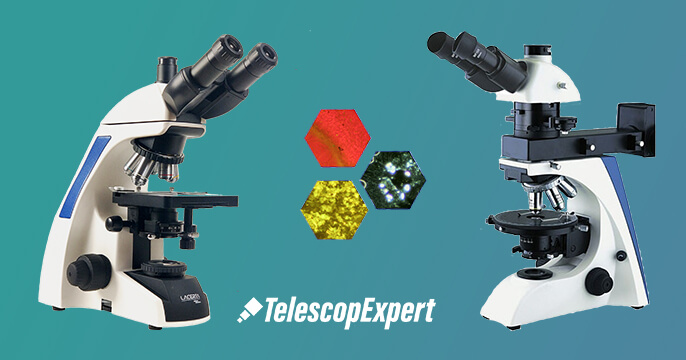 Microscop profesional de laborator - Microscop laborator 