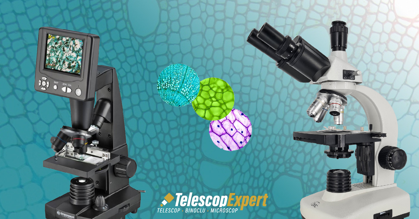 Microscop biologic - Microscop biologic laborator - Telescop Expert