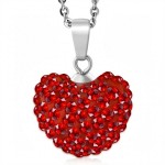 Colier Red Heart